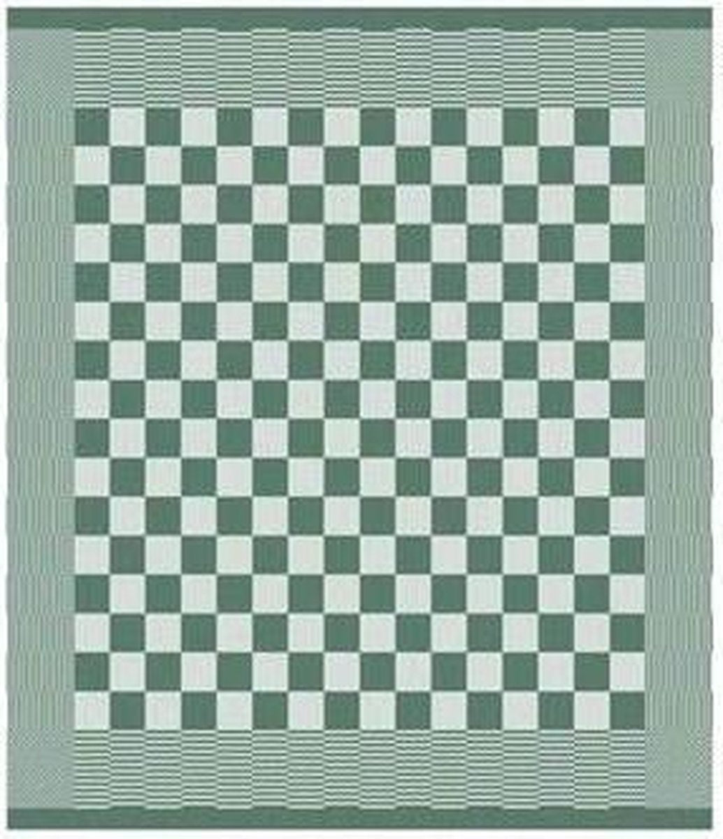 DDDDD Barbeque - Theedoek - 66x65 cm - Set van 6 - Green