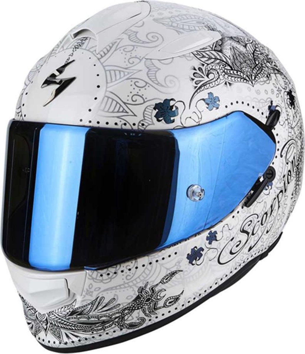 Scorpion Integraalhelm EXO-510 Azalea Pearl White/Silver-XXS