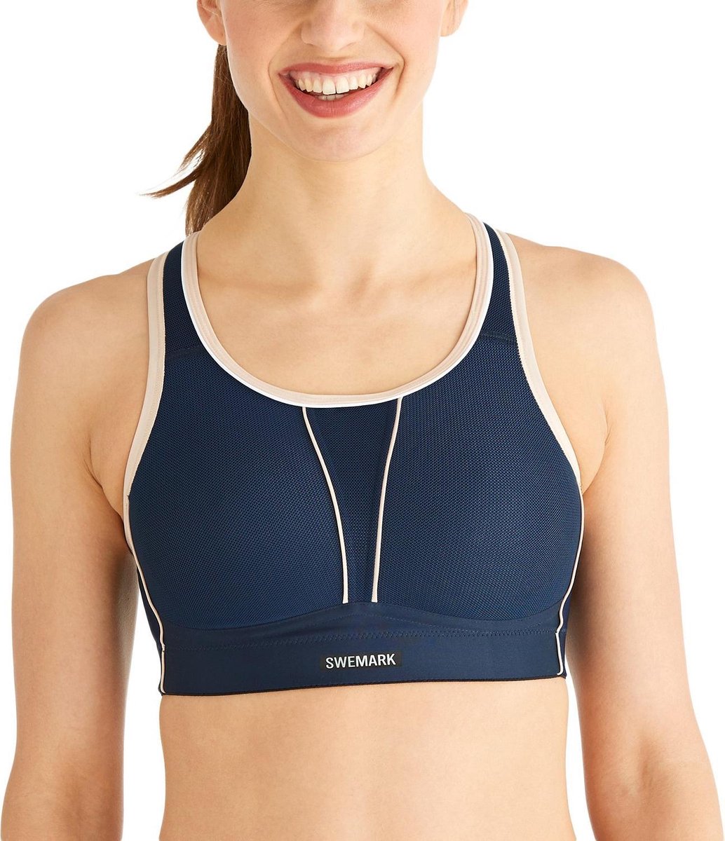 sport bh dames -De beste sport bh-movement-70D-blauw