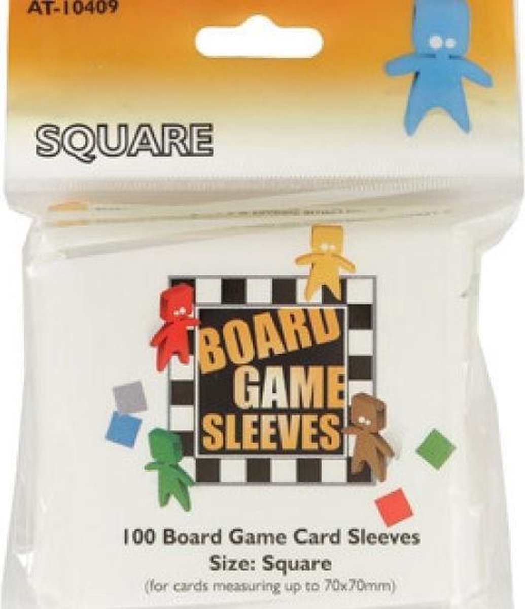 Sleeves Board Game - Square (69X69mm) - 100Pcs