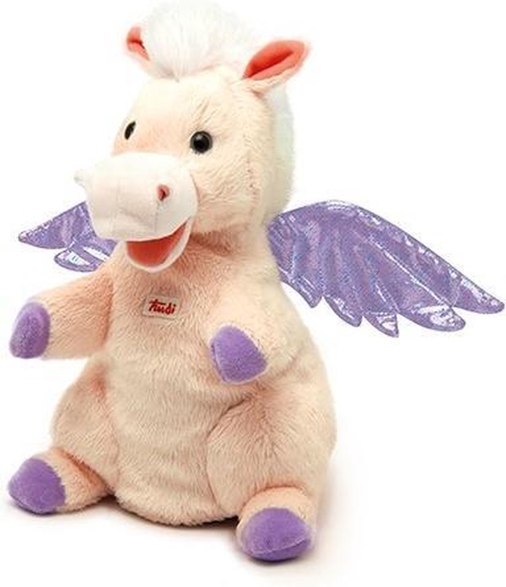 Trudi Handpop Pegasus 25 Cm Roze