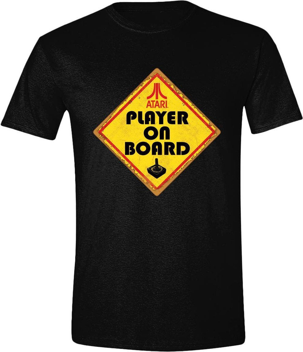 Atari - Player On Board T-Shirt - Zwart - XXL