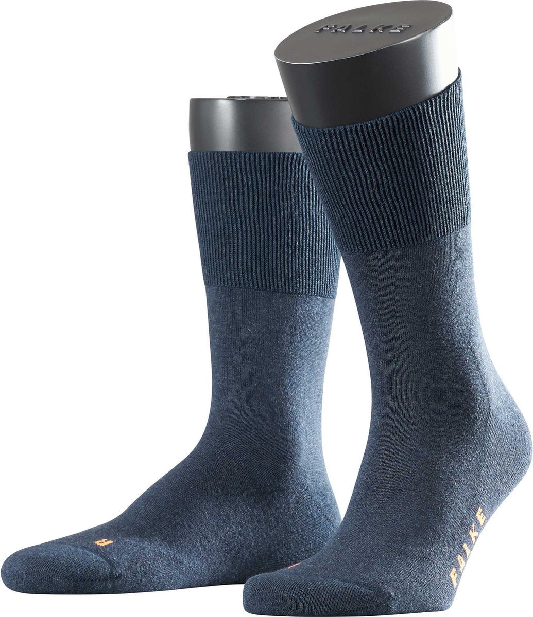 FALKE Run Sportsokken - Marineblauw Melange - Maat 35-36