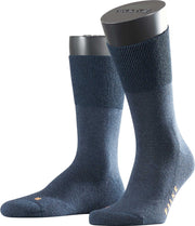 FALKE Run Sportsokken - Marineblauw Melange - Maat 35-36