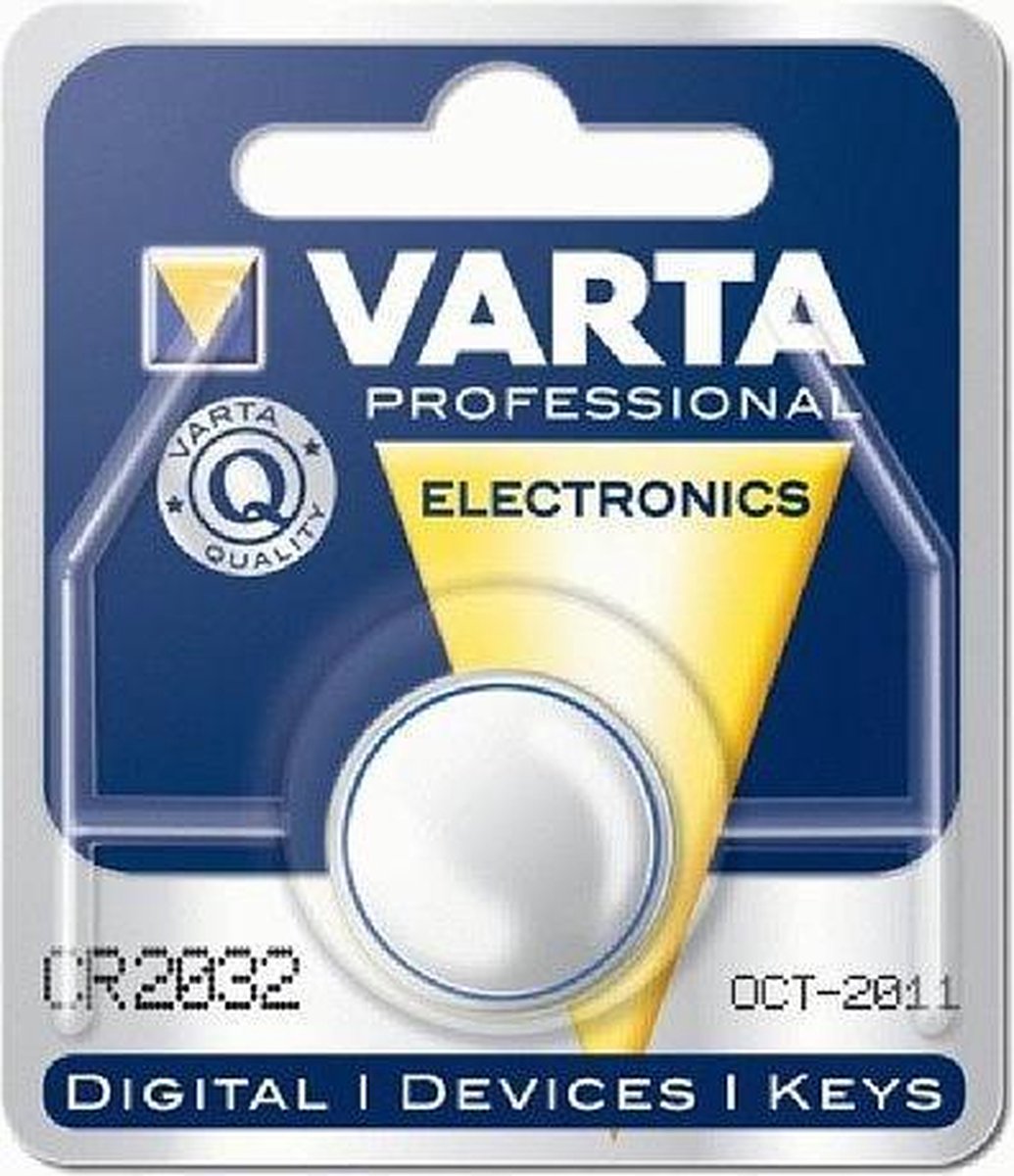 Varta CR2032 - DL2032 3V Lithium batterij knoopcel - 100 stuks