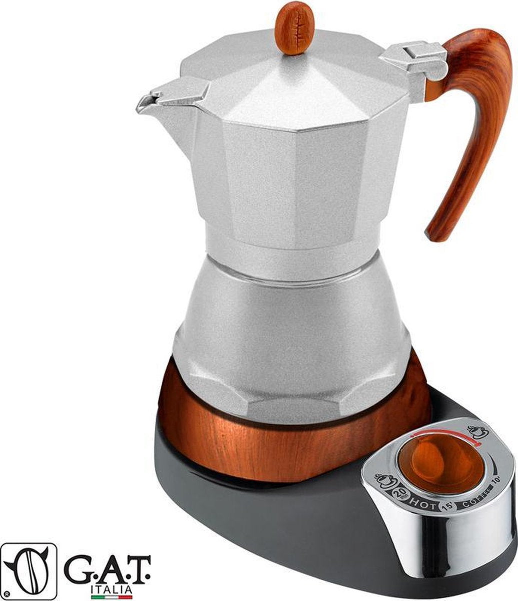 G.A.T. Italia Splendida Timer 4 kops - Percolator Elektrisch