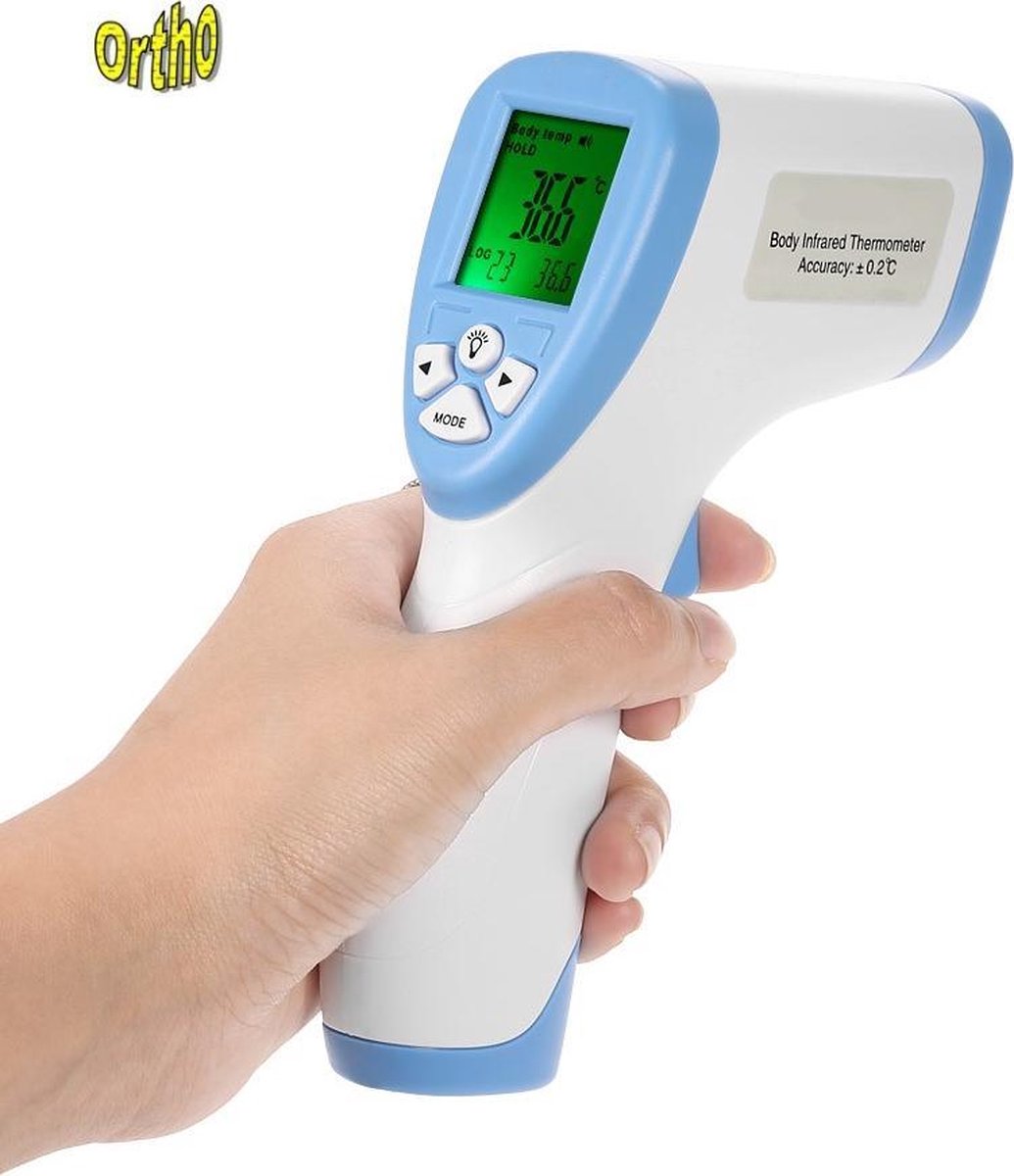 Ortho® - Nauwkeurige en snelle infrarood thermometer baby