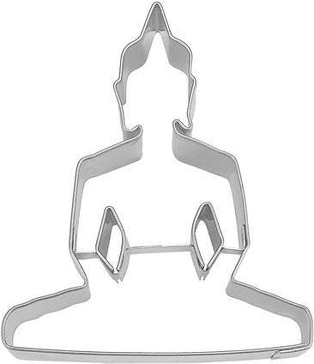 Uitsteker RVS - Boeddha - 7cm - St�dter