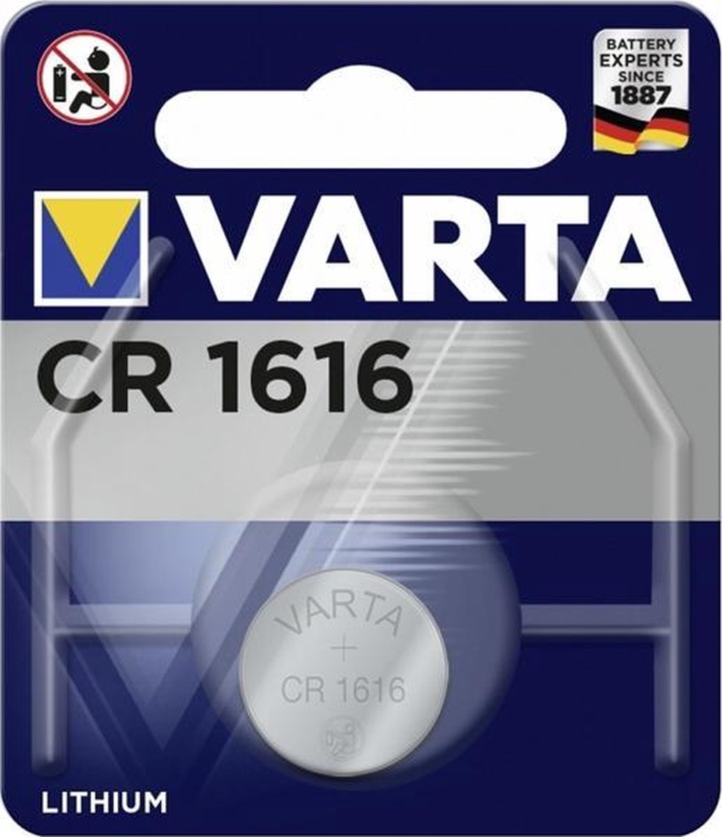 2 Stuks - Varta CR1616 55mAh 3V Lithium knoopcel Professional Electronics