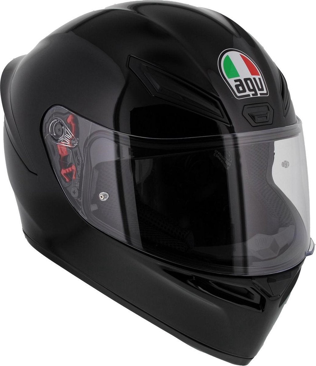 Agv K1 Mono Zwart Integraalhelm - Motorhelm - Maat XXL
