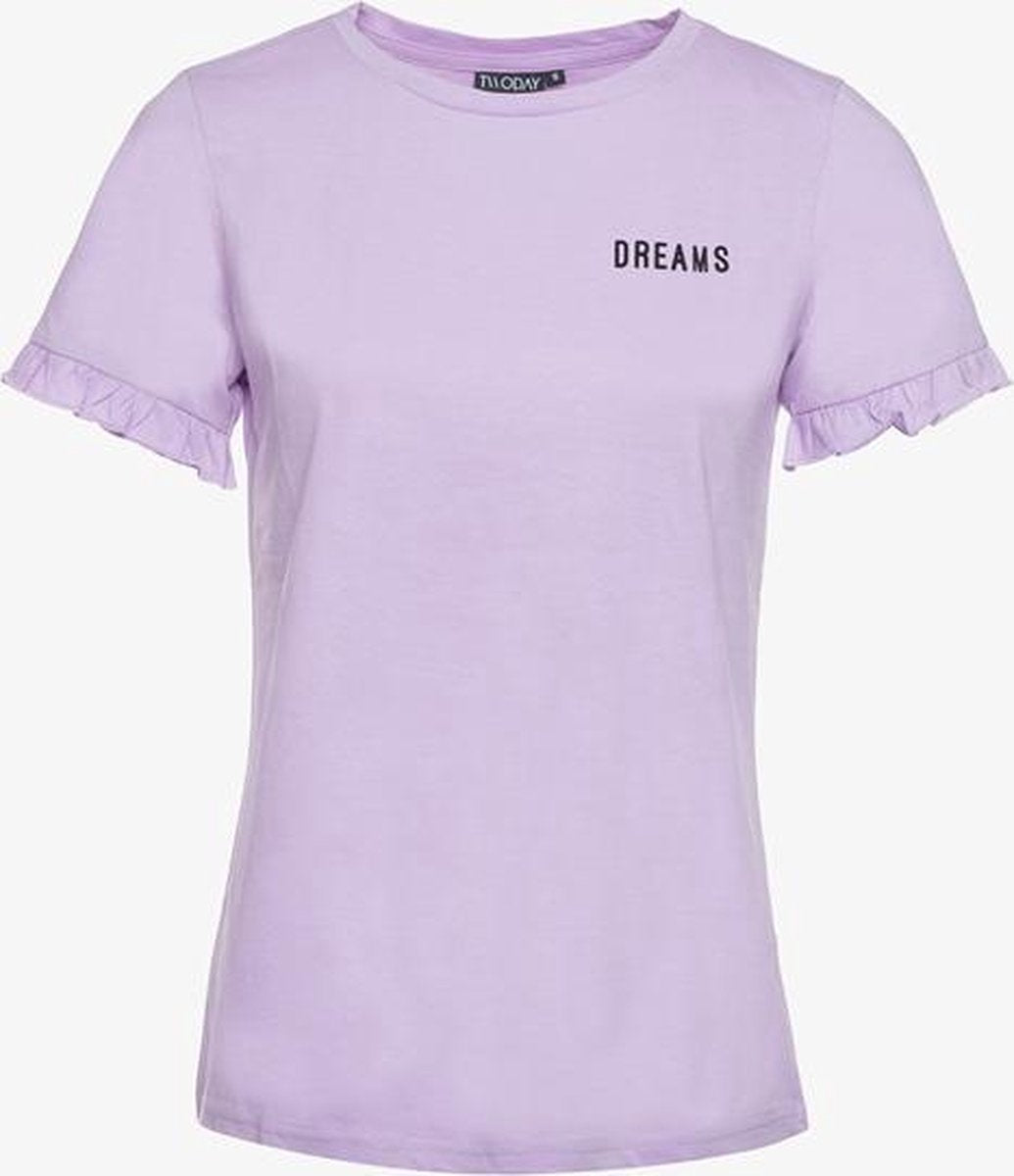 TwoDay dames T-shirt - Paars - Maat M