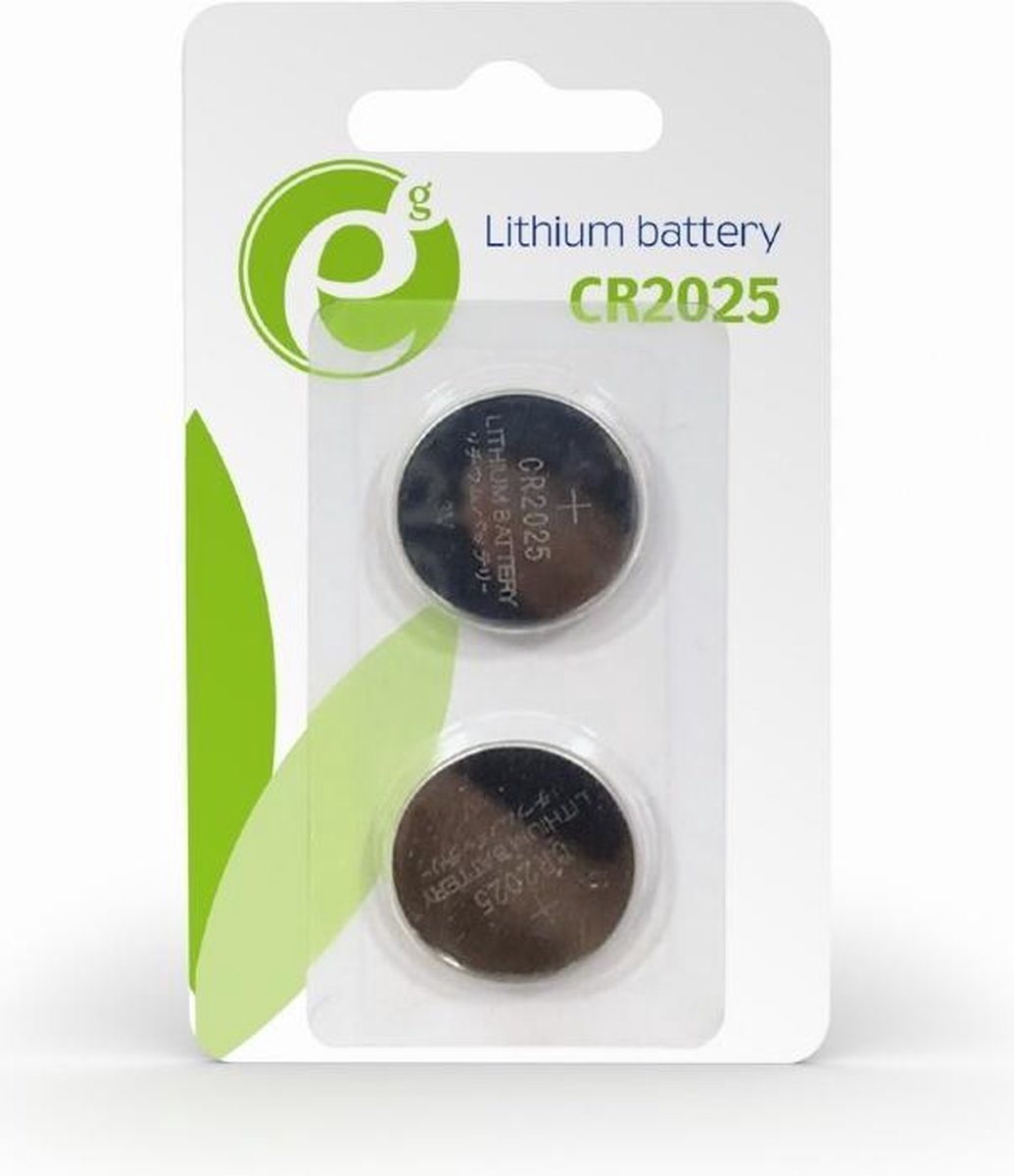 Gembird EG-BA-CR2025-01 huishoudelijke batterij Wegwerpbatterij Lithium