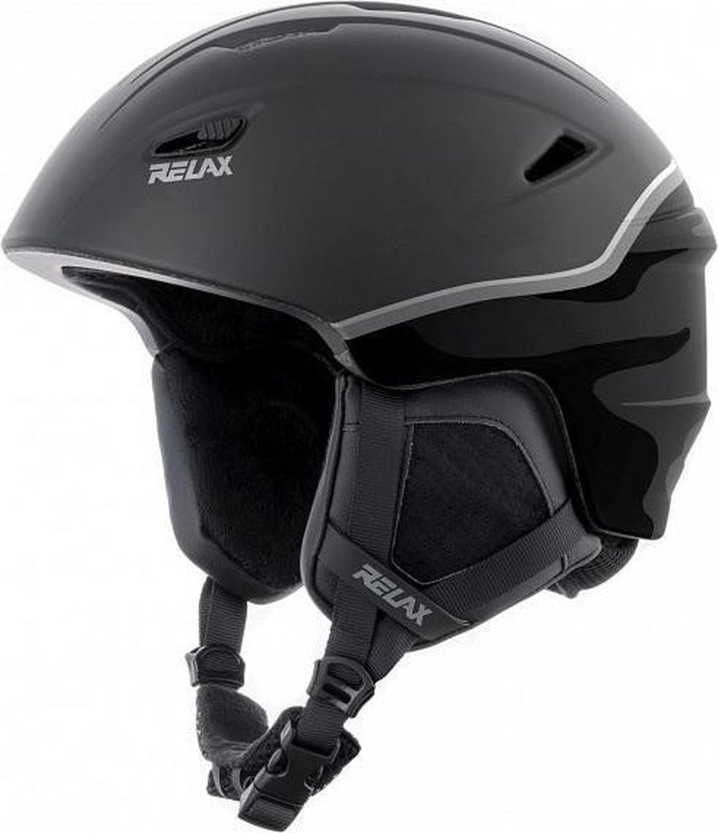 Relax Wild Skihelm Zwart L