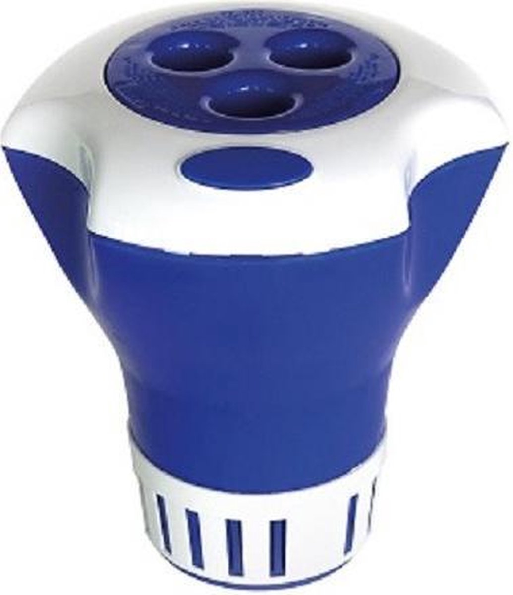 Zwembad chloordispenser met thermometer - voor 20 grams tabletten - Chloorverdeler voor kleine zwembaden