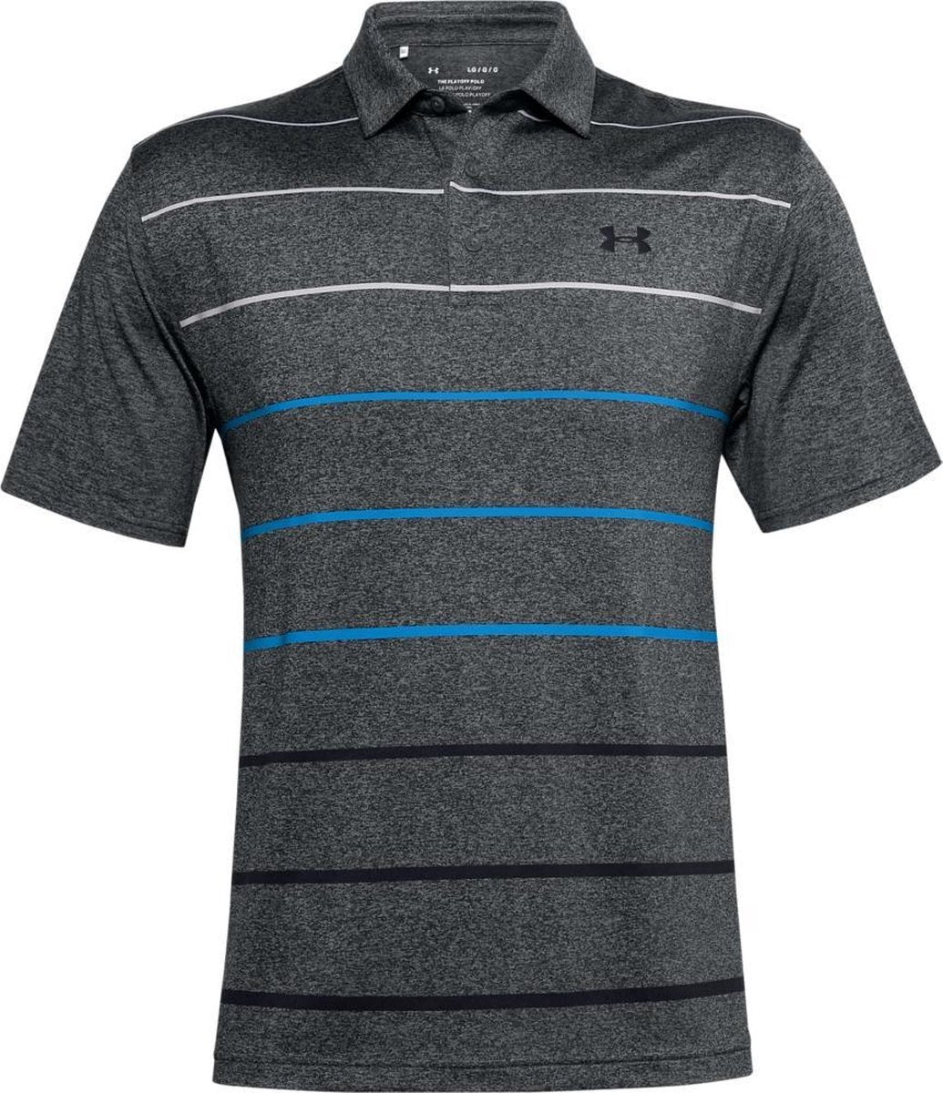 UA Playoff Polo 2..0-Pitch Gray / / Black