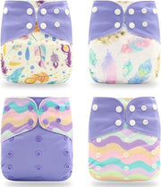 Pocketluier set - veren paars