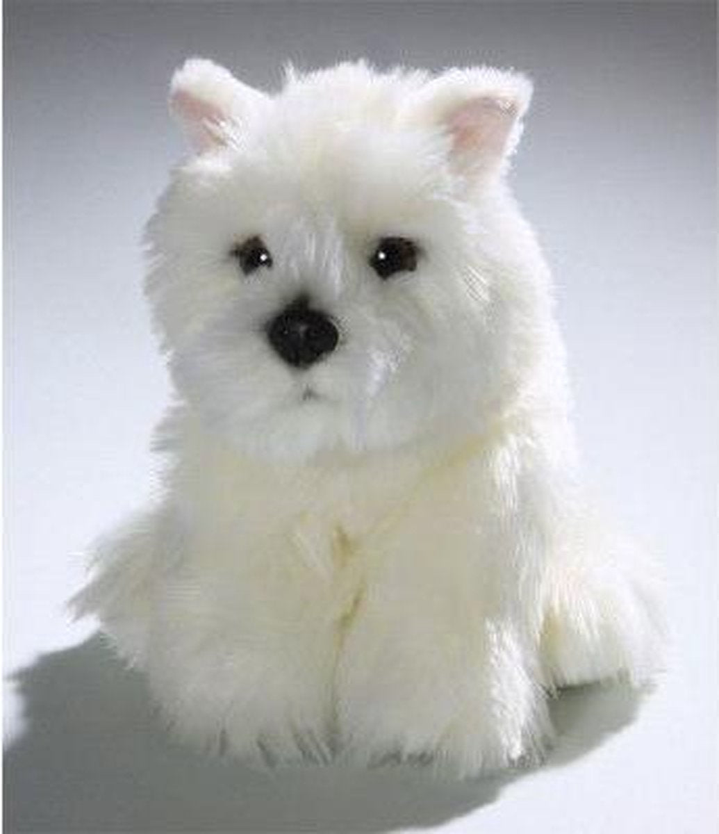 BiColini Zittende Westie Pup 22cm