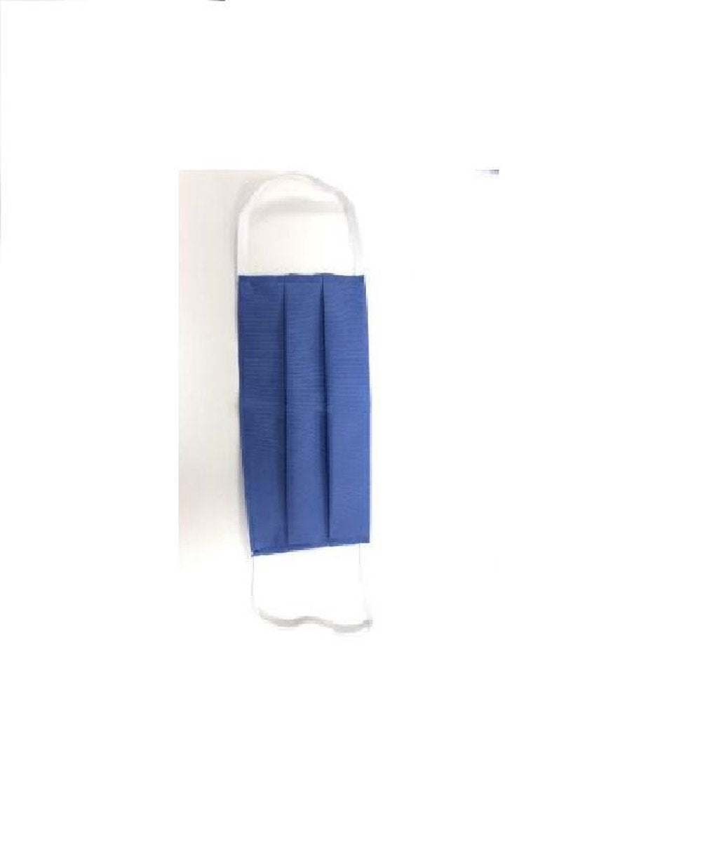Bescherming Mond masker Blauw 100% Polypropyleen met speciaal WIT elastiek