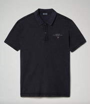 Napapijri Polo Elbas Korte Mouw Marine Blauw (NP0A4FA2 - 1761)