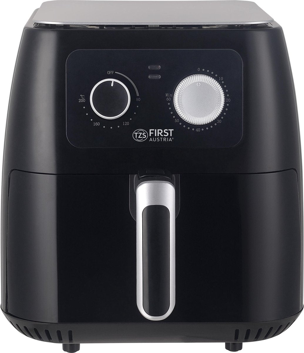 TZS First Austria FA-5053-1 XXL Airfryer - Hetelucht friteuse - 6.2Liter - 1700W - Zwart