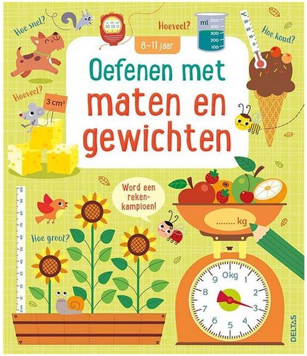 Deltas Boek Oefenen met Maten en Gewichten