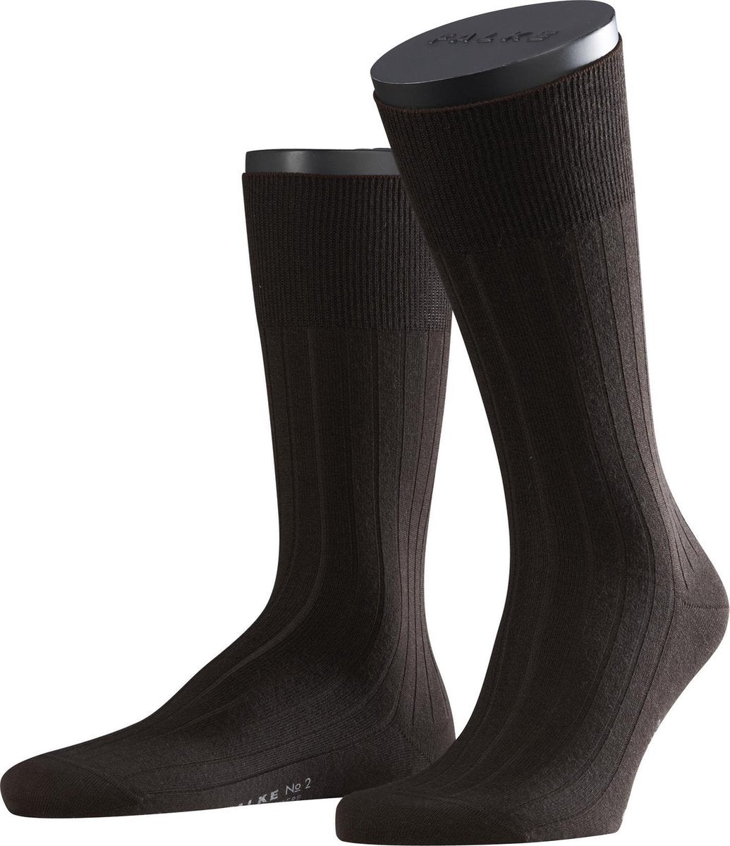 FALKE No.2 Luxury Herensok 14459 - Bruin 5930 brown Heren - 43-44