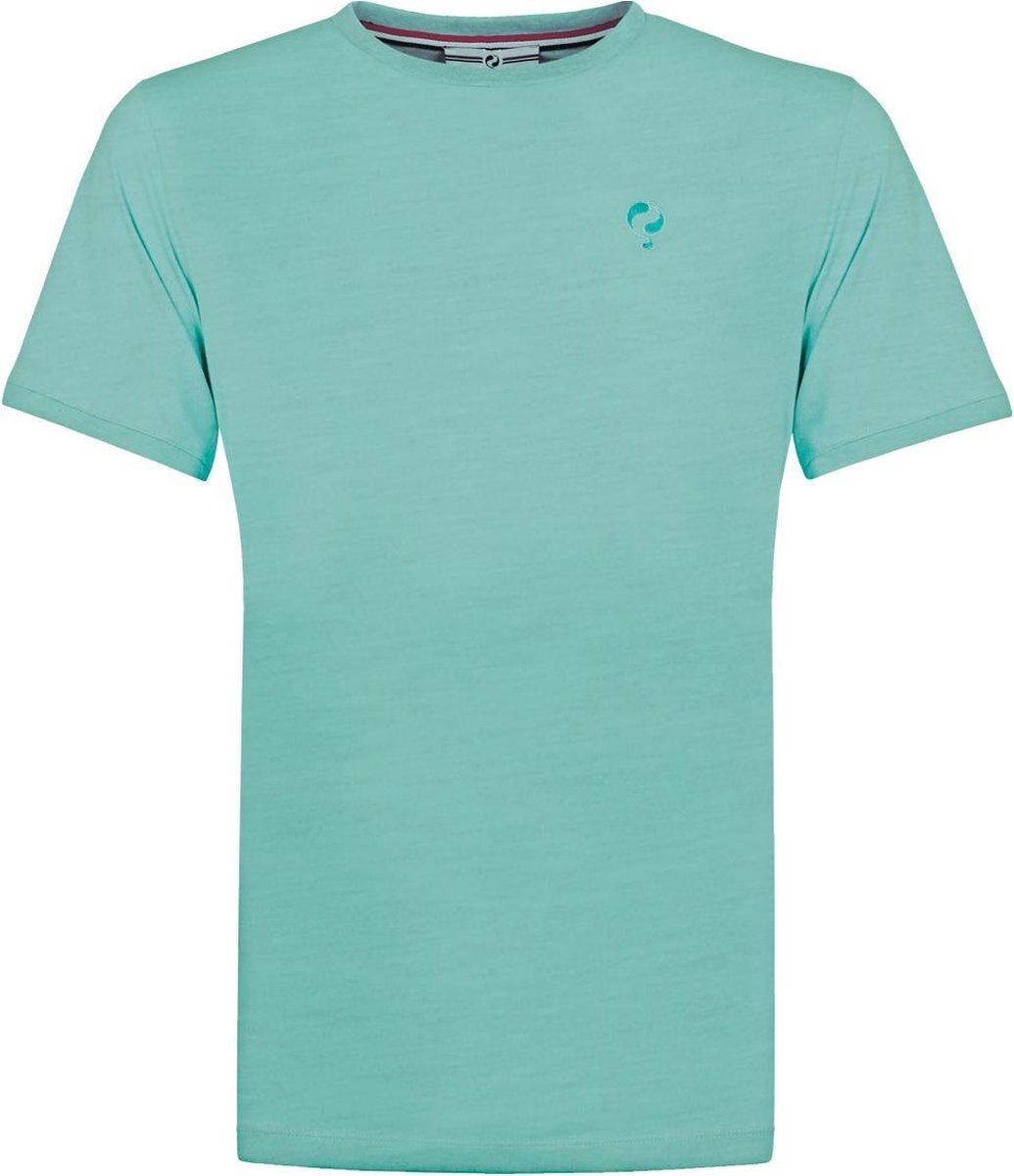 Heren T-shirt Bergen - Aqua