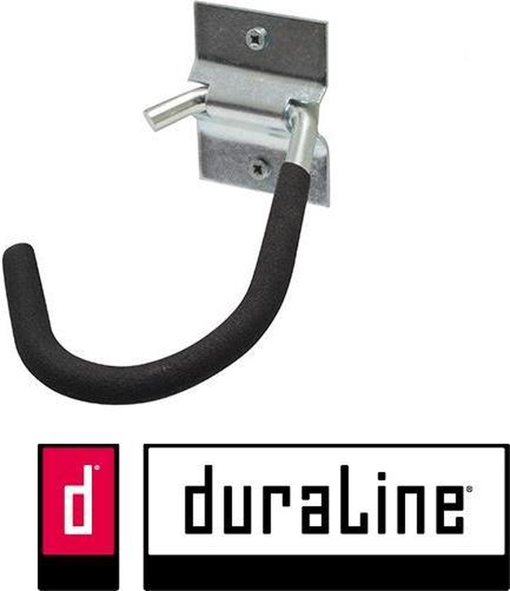 Duraline fietshaak 'Storage' enkel grijs