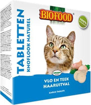 Biofood kattensnoepjes bij vlo naturel - 100 st - 1 stuks