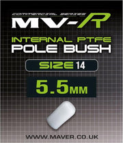 Maver MV-R Internal Pole Bush - Maat 14 - 5.5mm - Wit