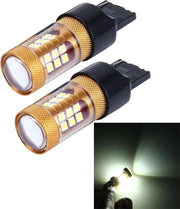 2 STUKS 7440 15 W 1300LM 6500K 28 SMD-3030 LED auto remlichten draaien licht