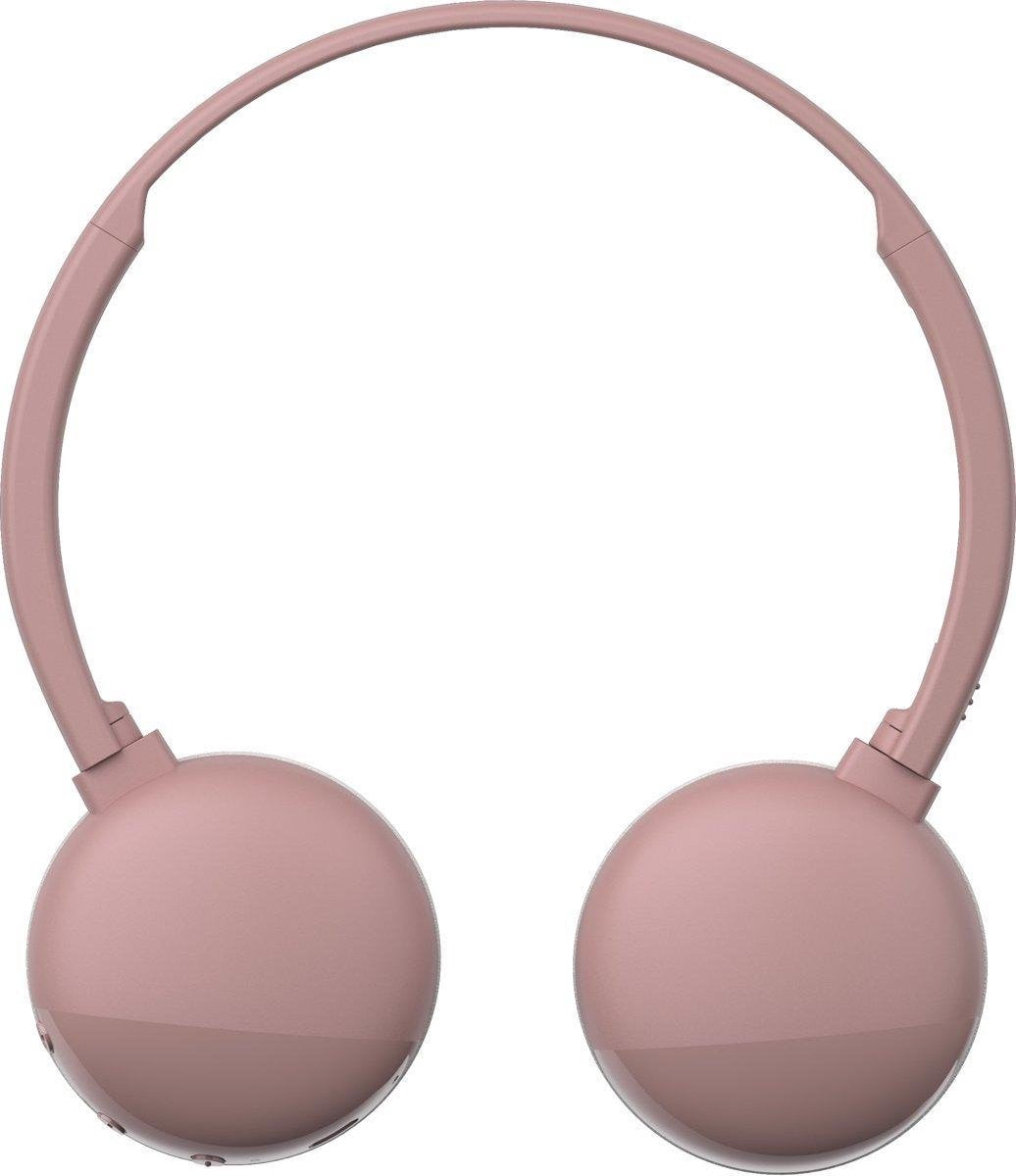 JVC HA-S20BT - Draadloze on-ear koptelefoon - Roze