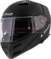 LS2 FF324 Metro Systeemhelm - Motorhelm - Mat Zwart - Maat XS