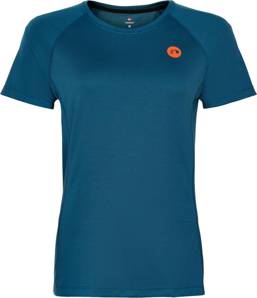 Newline Essentials  Sportshirt - Maat M  - Vrouwen - blauw