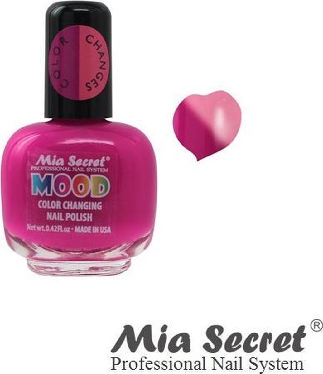 Mood Nagellak Fuchsio Pink
