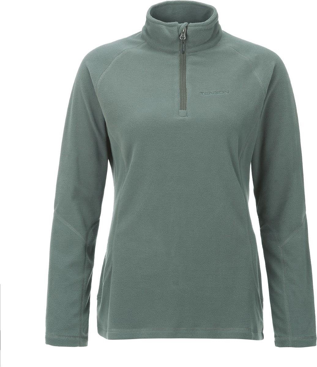Tenson Svea Fleece Sporttrui - Maat 44  - Vrouwen - donker groen