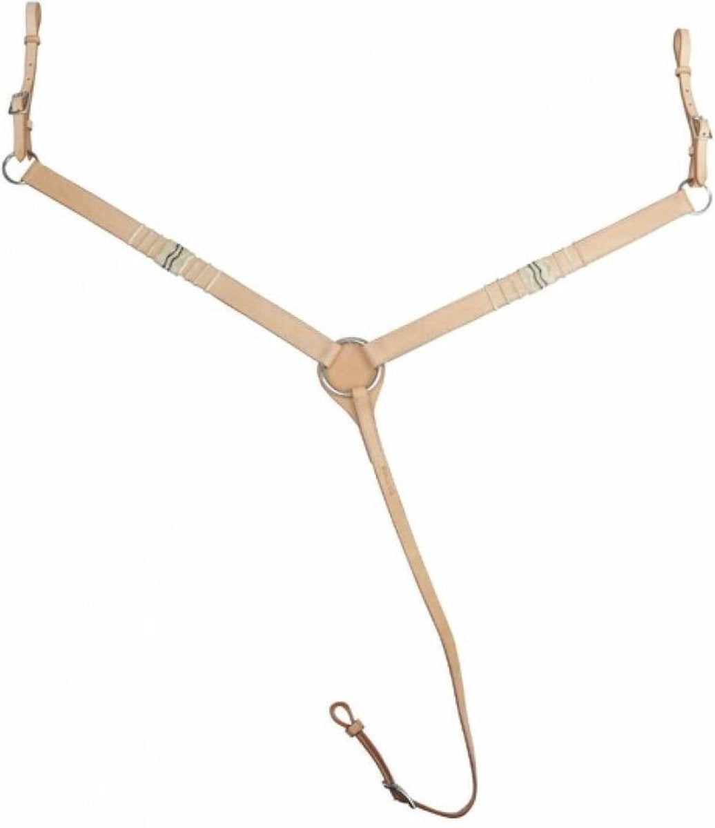 HKM - Borsttuig Met Versiering - Warmbloed - Lichtbruin