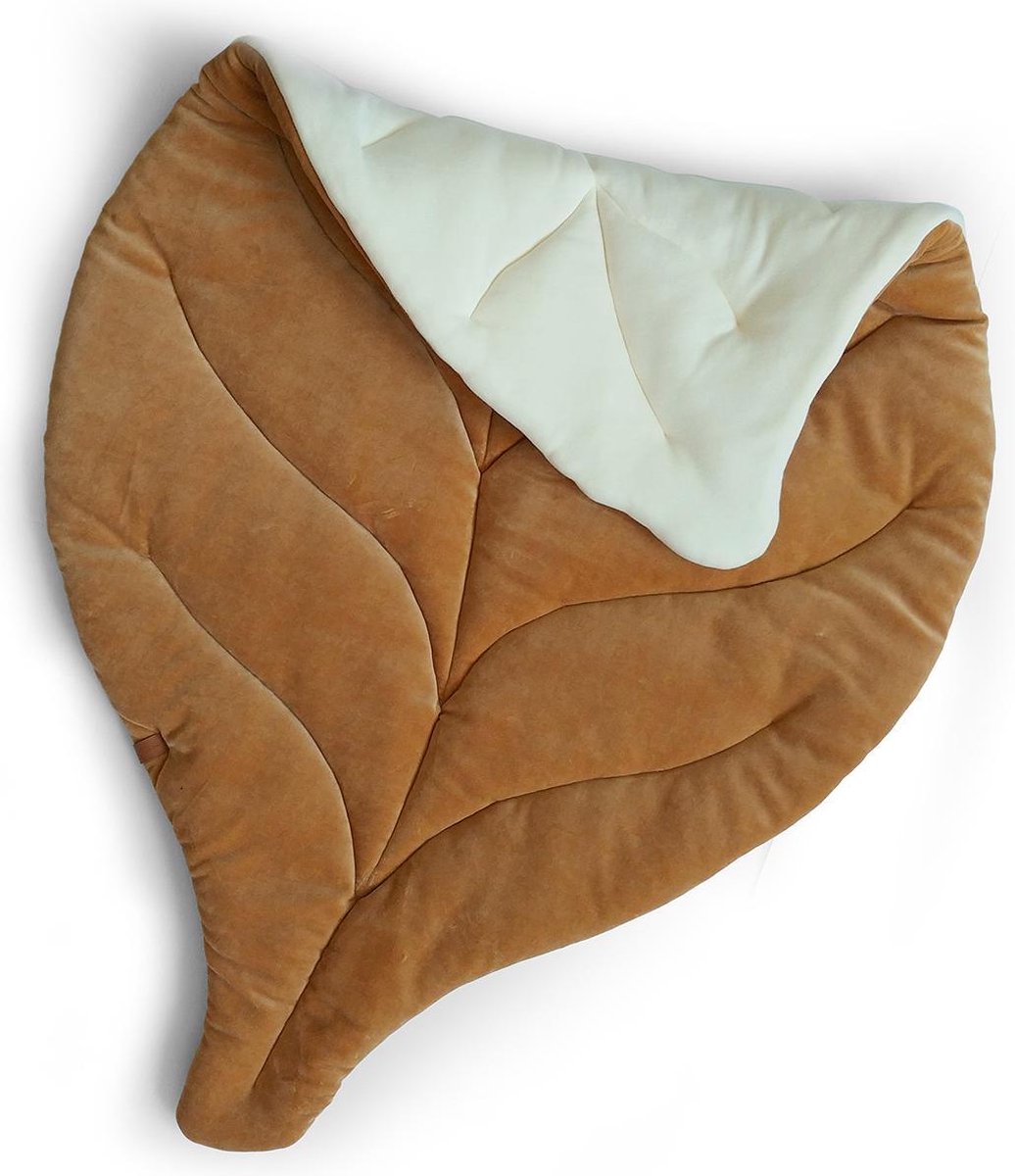 Ligold Speelmat wilgenblad blad kaneel/ ecru