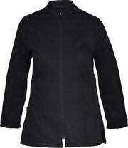 Cheffix Koksbuis TARA Twill 215gr/m2 Zwart XS