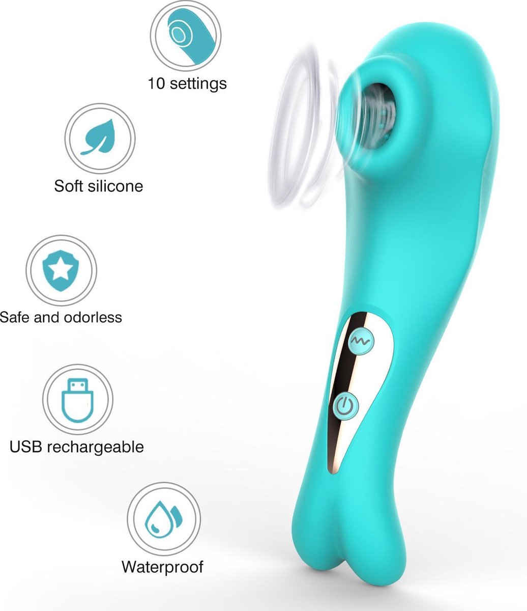 IMPAQT clitoris vibrator - Waterdicht - 10 standen