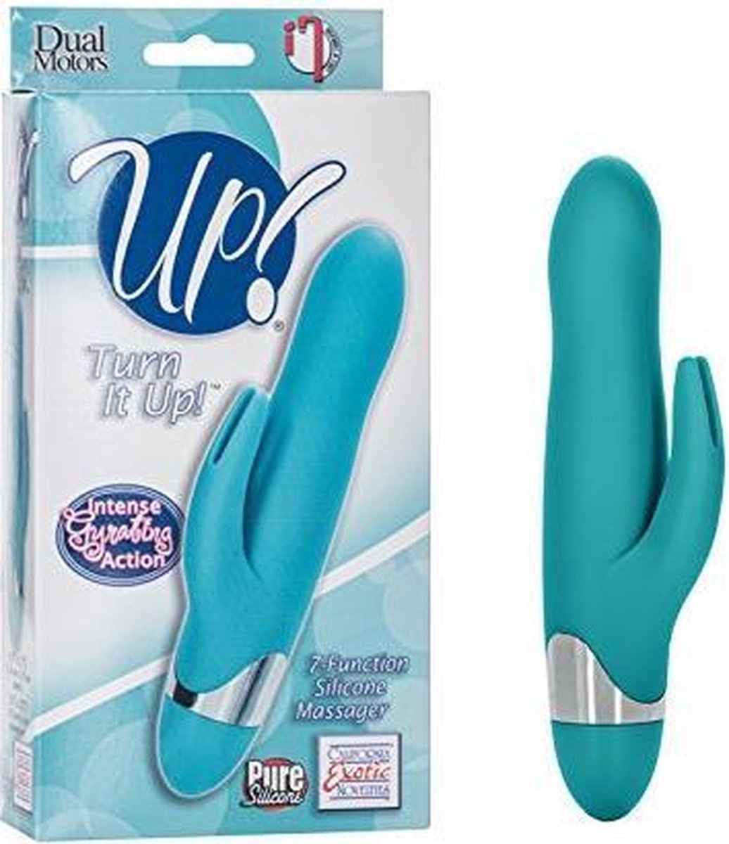 California Exotic Novelties Turn It Up 7-Function Silicone Massager