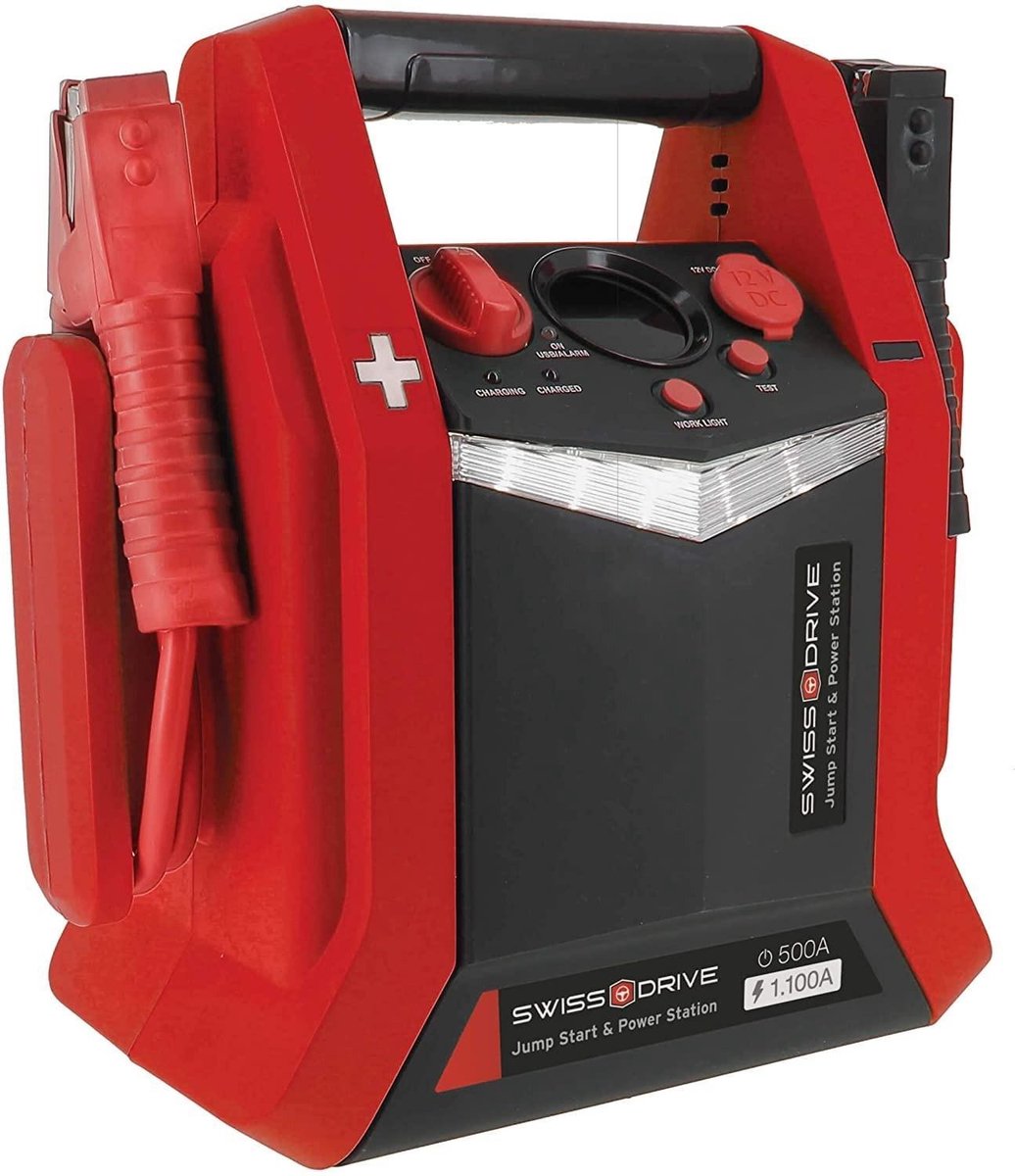 Sumex Acculader 500-1100 A Luchtcompressor 42 Cm Rood