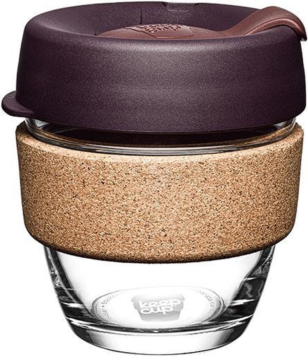 koffie to go beker - KeepCup Brew Cork Small - Aalder 227 ml