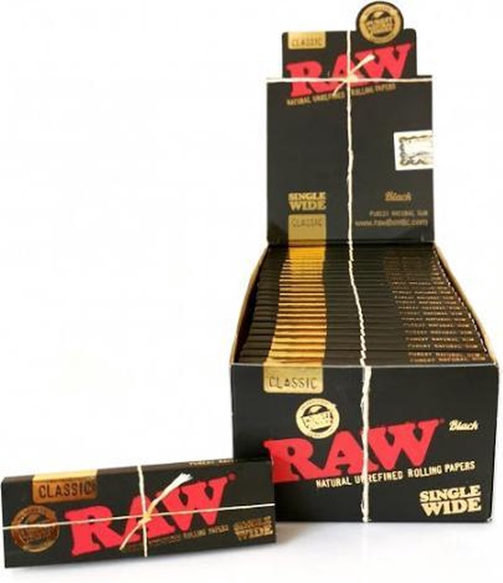 Raw Black Single Wide Classic