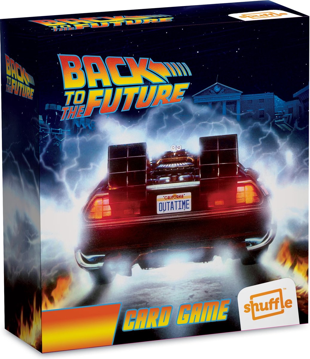 Back to the future - Delorean - Shuffle Retro - Kaartspel