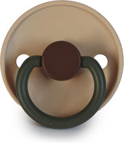 FRIGG Fopspeen Color maat 1 - 0-6 maanden - Acorn - Natuurrubber