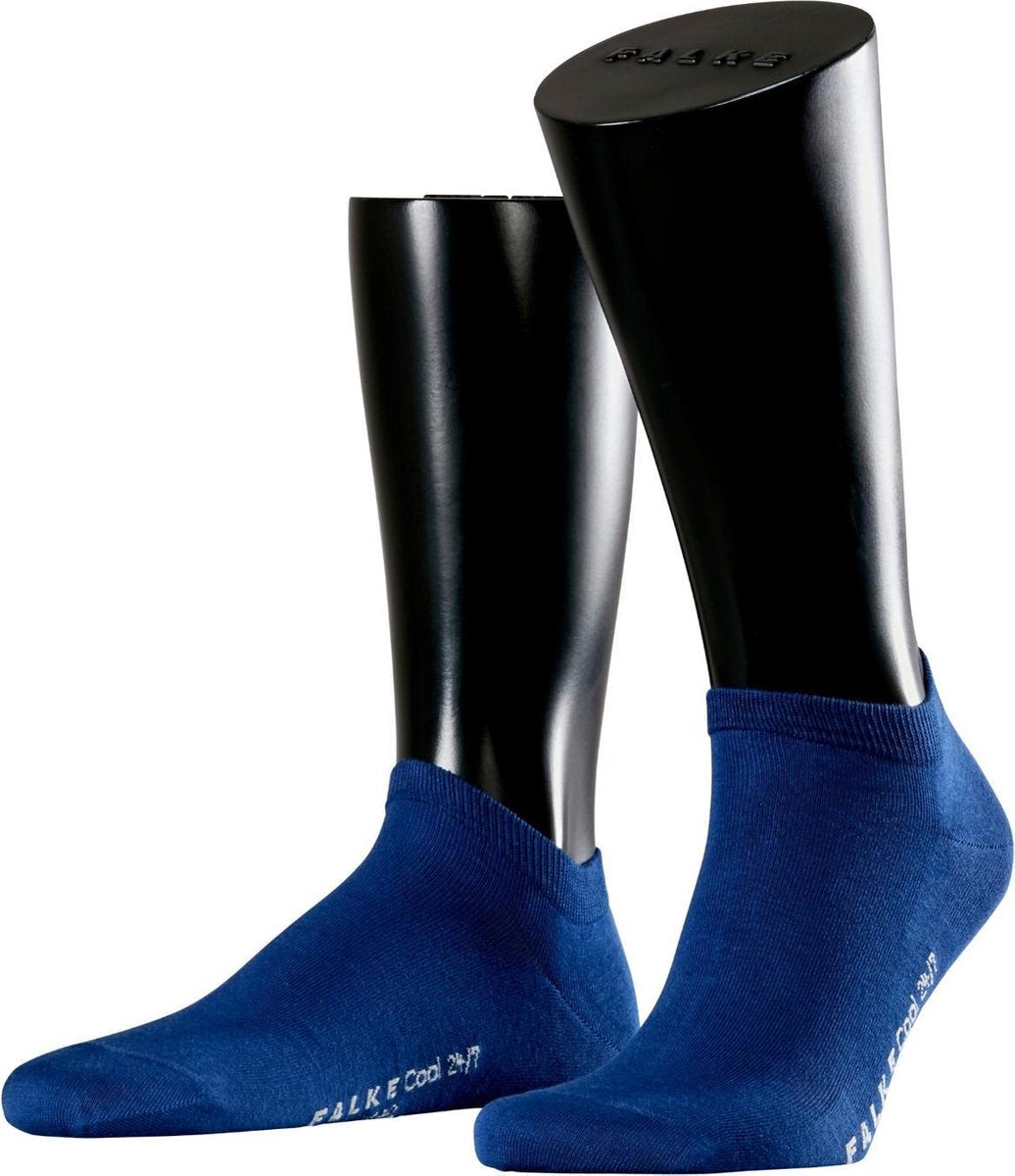 FALKE Cool 24/7 Sneakersokken- Blauw - Maat 41-42