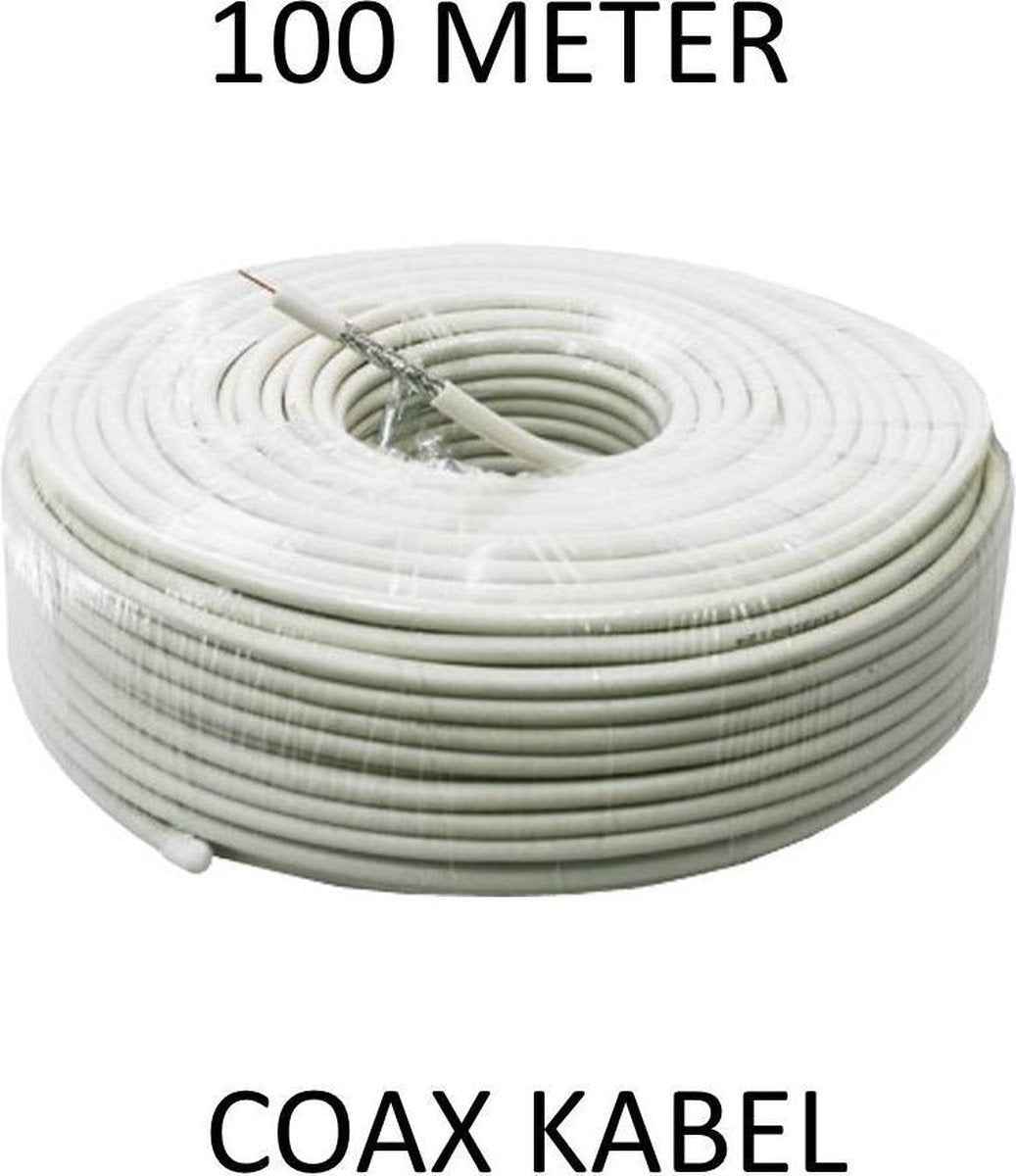 Bellson Coax kabel 100 Meter