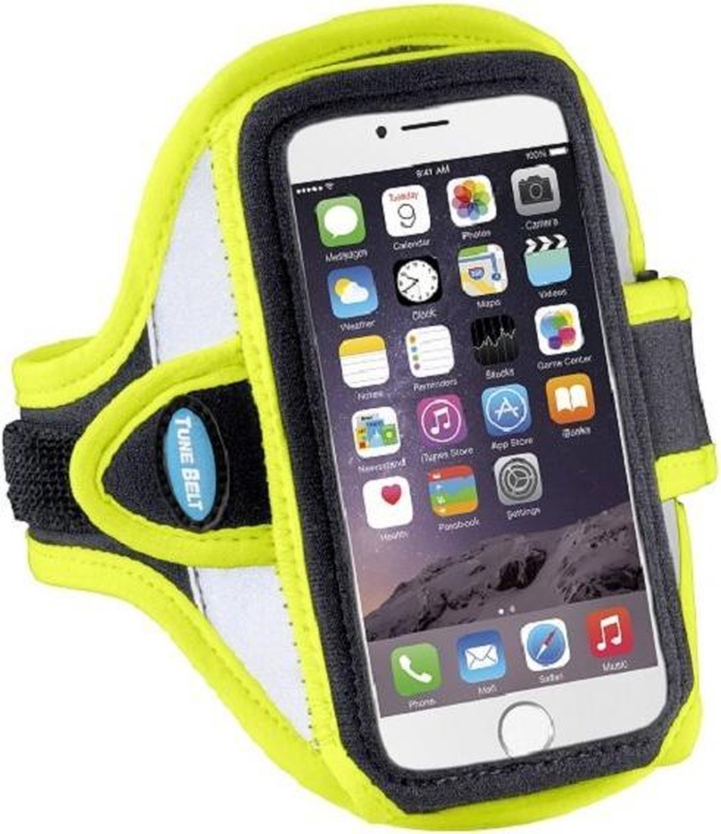 Tune Belt AB86RY Reflective Sport Armband iPhone 6 Yellow