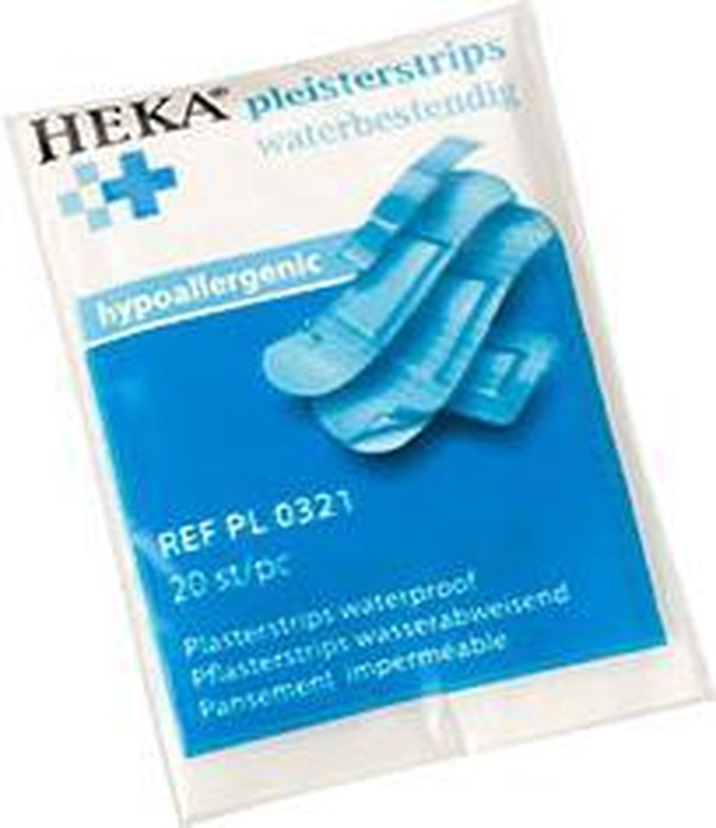 Heka waterresistent pleister assortiment - 20 stuks